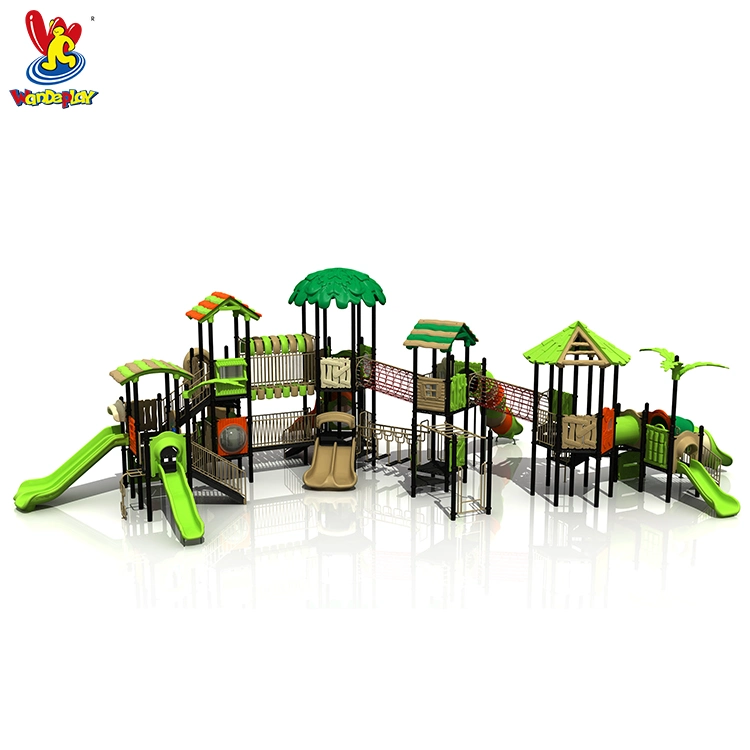 GS TUV City Park Combined Slide Kids Games Plastic Toy Indoor Amusement Play Ground Children Outdoor Water Park Playground Equipment