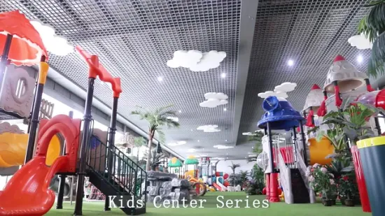 Qitele 屋外遊び場児童センター プラスチック製子供用屋内遊び場 (KID-22201、CD-07X)