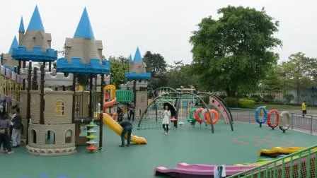 A01 児童用プラスチック製公共遊具滑り台