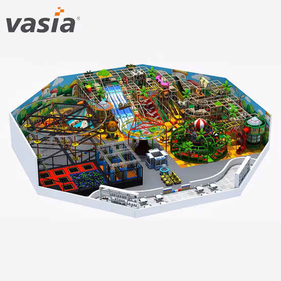 子供の遊び場用の業務用屋外プラスチック遊具